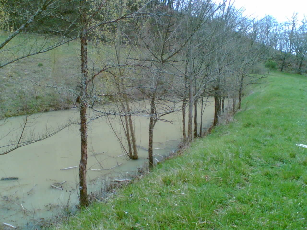 PLUS A GAUCHE UN ETANG